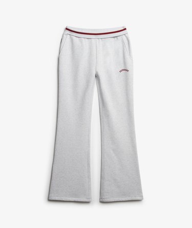 Athletic Essentials Logo Low Rise Flare Jogger Image 8