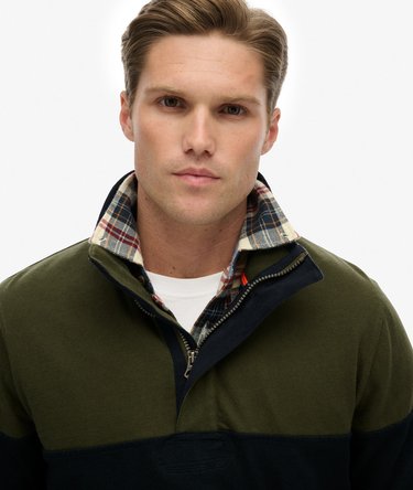 Classic Rugby Half Zip Top Image 4