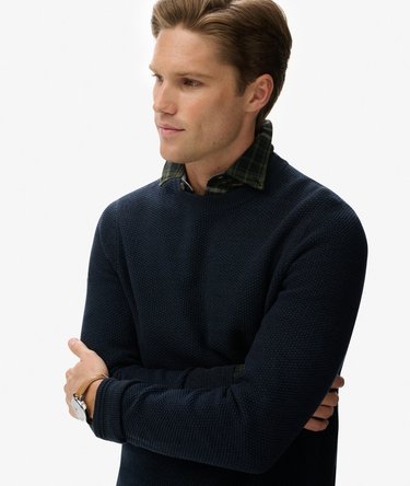Light Weight Cotton Texture Jumper Image 2