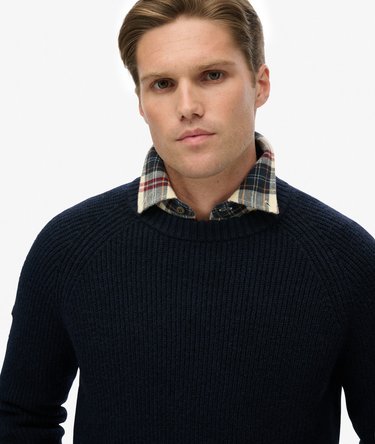 Maglione pesante con maniche raglan Image 4