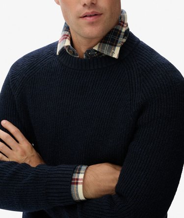 Maglione pesante con maniche raglan Image 2