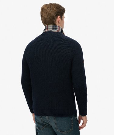Maglione pesante con maniche raglan Image 5