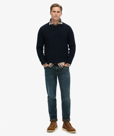 Maglione pesante con maniche raglan Image 3