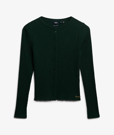 Athletic Essentials Ribbed Cardigan Image 6