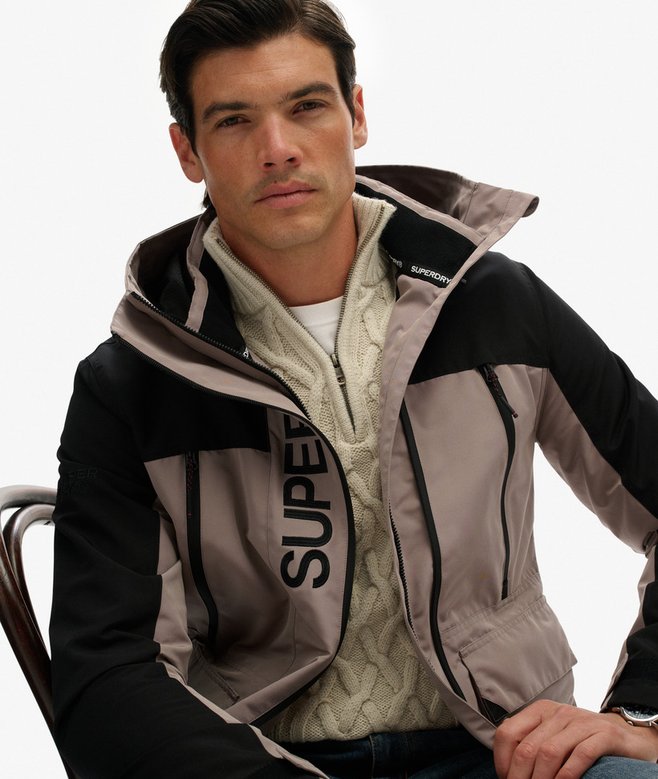 Colour Block Windbreaker Jacket