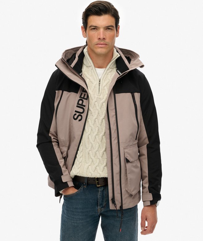 Men's Searipe Independent Colorblock Windbreaker Snow Jacket main image 0