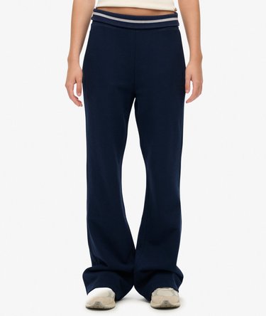 Athletic Essentials Logo Low Rise Flare Jogger Image 3