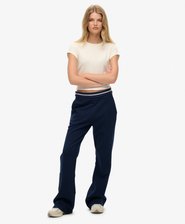 Athletic Essentials Logo Low Rise Flare Jogger