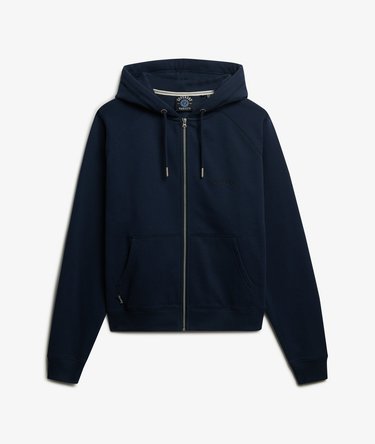 Essential Logo Raglan Zip Hoodie Image 7