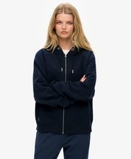 Essential Logo Raglan Zip Hoodie