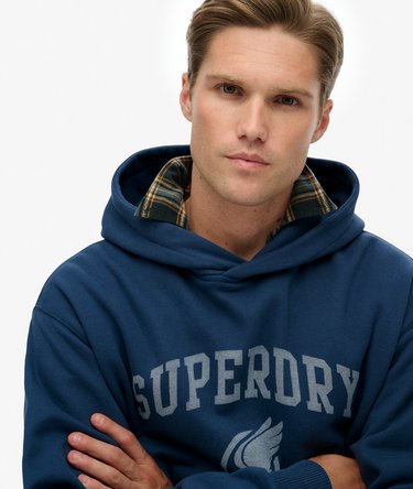 Sudadera extragrande con capucha Vintage Athletic Image 4