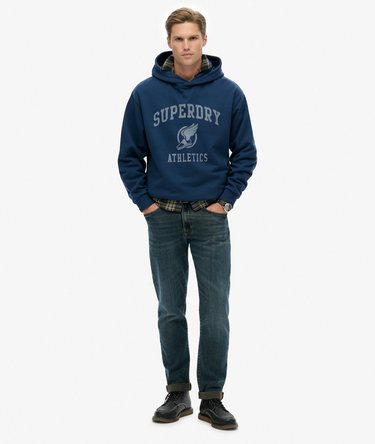 Sudadera extragrande con capucha Vintage Athletic Image 3