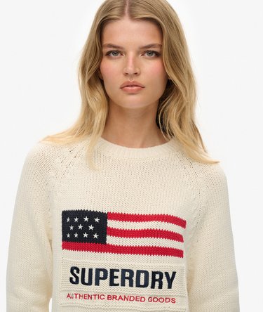 Americana Crew Knit Trui Image 4