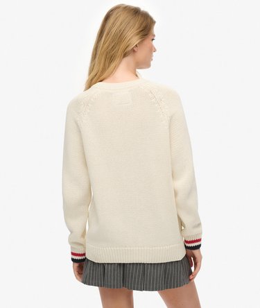 Americana Crew Knit Trui Image 5