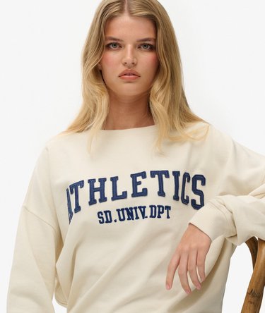 Athletic Essentials Applique Crew Sweatshirt Image 2