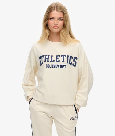 Athletic Essentials Applique Crew Sweatshirt Image 1