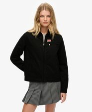 Cord Collar Quilt Ranch Jacket