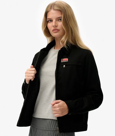 Cord Collar Quilt Ranch Jacket Image 2