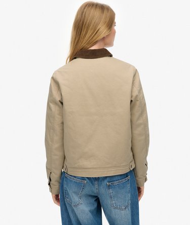 Cord Collar Quilt Ranch Jacket Image 5