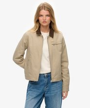 Cord Collar Quilt Ranch Jacket