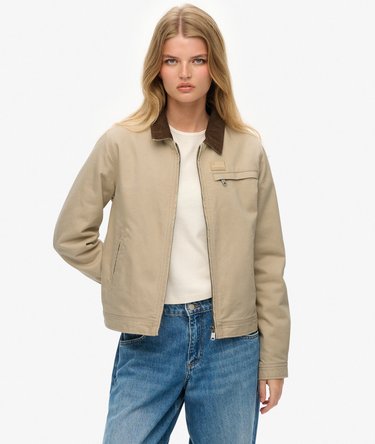 Cord Collar Quilt Ranch Jacket Image 1