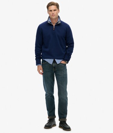Core Pique Half Zip Sweatshirt Image 3