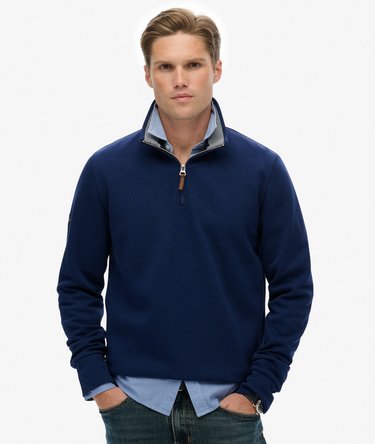 Core Pique Half Zip Sweatshirt Image 1