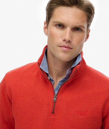 Essential Logo Half Zip Image 4