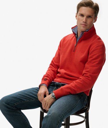 Essential Logo Half Zip Image 2