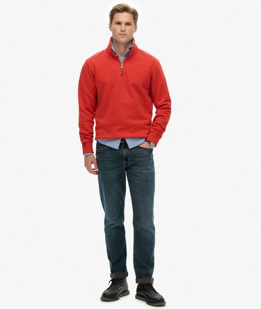 Essential Logo Half Zip Image 3