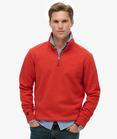 Essential Logo Half Zip Image 1
