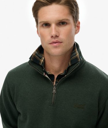 Essential Logo Half Zip Image 4