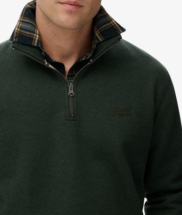 Essential Logo Half Zip Image 2