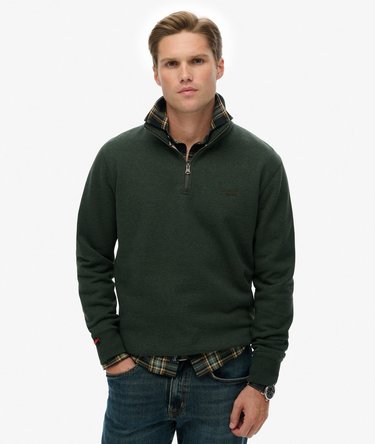 Essential Logo Half Zip Image 1