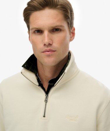 Essential Logo Half Zip Image 4