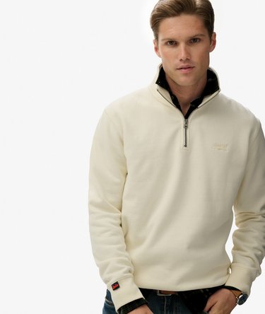 Essential Logo Half Zip Image 2