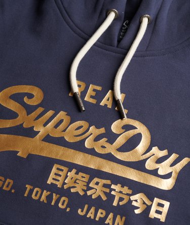 Vintage Logo Metallic-Hoodie Image 6