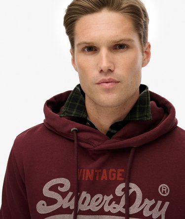 Vintage Logo Duo Classic Hoodie Image 4