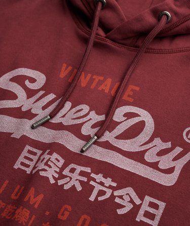 Vintage Logo Duo Classic Hoodie Image 6