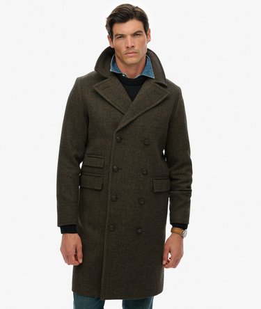 The Merchant Store - Wool Long Coat Image 5