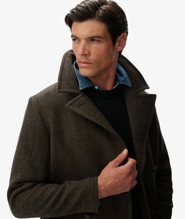 The Merchant Store - Wool Long Coat Image 2
