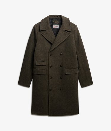 The Merchant Store - Wool Long Coat Image 7