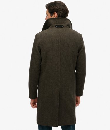 The Merchant Store - Wool Long Coat Image 6