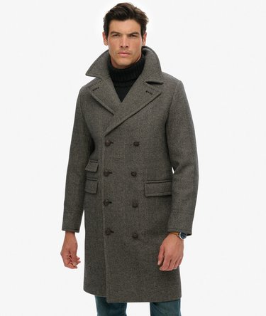 The Merchant Store - Wool Long Coat Image 5
