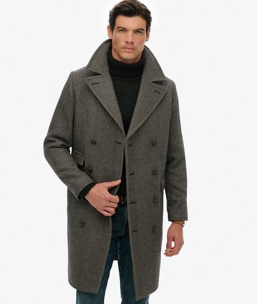 The Merchant Store - Wool Long Coat Image 1
