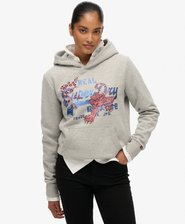 Tokyo Vintage Logo Relaxed Hoodie