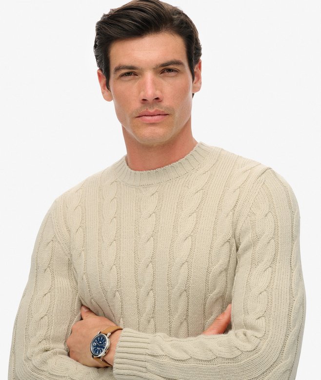 Jacob Cable Knit Jumper