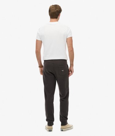 Essential Logo Half Brushed Joggers Image 6