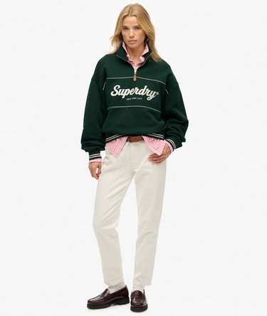 Country Club Half Zip Sweater Image 3