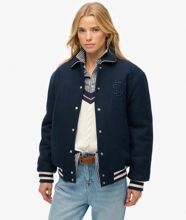 Country Club Wool Bomber Jacket Image 1